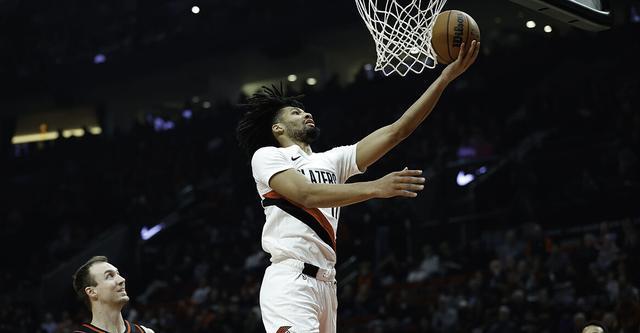 开云入口-夏普24+9奥孔古26+9 开拓者主场轻取老鹰